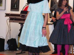 Fashion Show in der Contemplor Galerie Wien am 14. 03. 2024